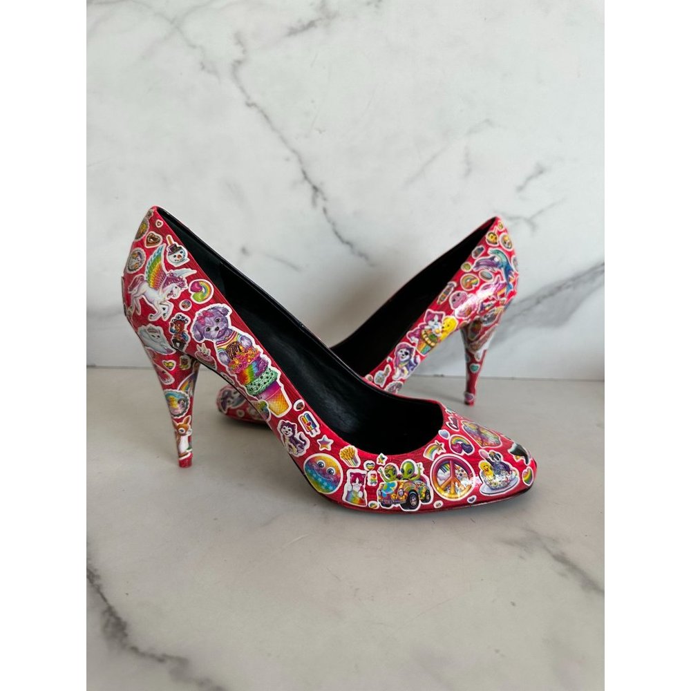 KURT GEIGER Custom Lisa Frankl Round Toe Heels Sz 41/11